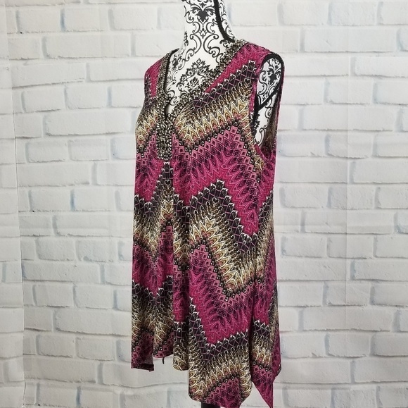 Avenue women's sleeveless top size 14/16 - Picture 7 of 8